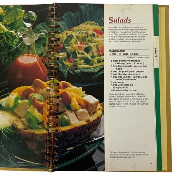Realemon Recipe Collection Spiral-Bound Cookbook 50th Anniversary Edition 1984 - Picture 5 of 15